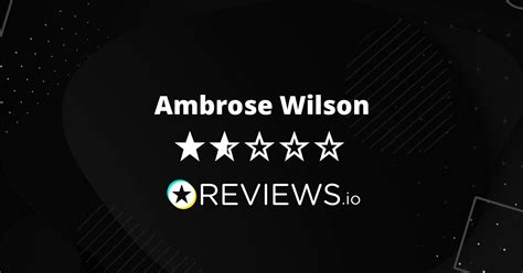 ambrose wilson|Ambrose Wilson Reviews .